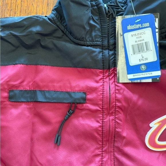 NWT Zipway Tear-Away NBA Cleveland Cavaliers Youth Jacket / L 14-16 - Picture 9 of 10